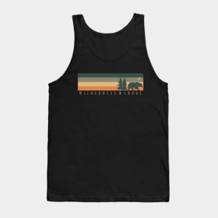 Retro Stripes Wilderness Lodge Tank Top